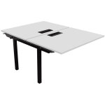 Bureau droit partagé 2 postes burocolor avec trappe d'accès - suivant - l. 120 x p. 163 cm - plateau ... Bureau droit partagé 2 postes burocolor avec trappe d'accès - suivant - l. 120 x p. 163 cm - plateau ...