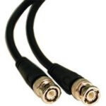 C2g 2m bnc cable, 2 m, noir 80366