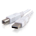C2g 3m usb 2. 0 a / b cable, 3 m, usb a, usb b, usb 2. 0, mle / mle, blanc 81562