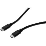 Cable usb - c / usb - c - usb 3. 2 gen 2x2 - d�bit 20 gbps - puissance de charge 240 w - 1, 5 m - noir ...