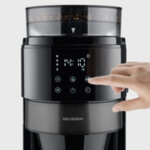 Cafeti�re �lectrique avec moulin ka 4830, noir