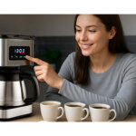 Cafeti�re �lectrique pc - ka 1300, 900 w, inox
