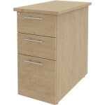 Caisson hauteur bureau axiome - l. 47, 5 x h. 72, 5 x p. 60 cm - chne