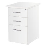 Caisson hauteur bureau axiome - l. 47, 5 x h. 72, 5 x p. 80 cm - blanc