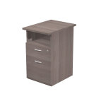 Caisson hauteur bureau pronto - l. 43 x p. 60 x h. 72 cm - cendre