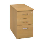 Caisson mlamin hauteur bureau l. 42 x p. 80 x h. 72 cm - htre