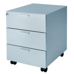 Caisson mobile casting - 3 tiroirs - aluminium - faade aluminium