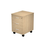 Caisson mobile pronto - l. 43 x p. 42 x h. 60 cm - 3 tiroirs - chne