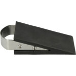 Cale - porte, en caoutchouc, avec poign�e en inox