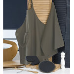 Calitex tablier multi - usages tymeo, coloris cendre