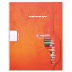 Calligraphe cahier de dessin 90g 16 pages rglure unie format 17x22 - calligraphe 7000
