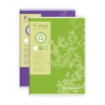 Calligraphe cahier piqu forever a4 21 x 29, 7 cm - 70g - papier recycl & certifi - petits carreaux ...