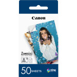Canon 50 feuilles de papier photo zink 5 x 7, 6 cm, 5x7. 6 cm, 2x3', blanc, 50 feuilles 3215c002 Canon 50 feuilles de papier photo zink 5 x 7, 6 cm, 5x7. 6 cm, 2x3', blanc, 50 feuilles 3215c002