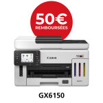 Canon maxify gx6150 megatank imprimante multifonction 3 en 1 jet d'encre couleur a4 � r�servoirs d'encre ...