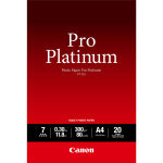 Canon papier photo professionnel platinum a4 pt - 101 - 20 feuilles, hautement brillant, 300 g / m, ...