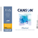 Canson album de papier aquarelle 'montval', a3, 300 g / m2