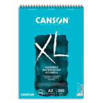 Canson bloc de 30 feuilles de papier dessin xl aquarelle 300g a3
