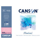 Canson bloc papier aquarelle 'montval', a3, 300 g / m2