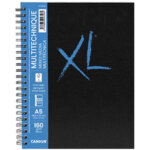 Canson carnet de dessin xl book mixed media, a5