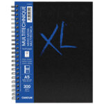 Canson carnet de dessin xl book mixed media textured, a5