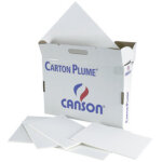Canson carton plume, a3, noir