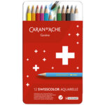 Caran d'ache crayons de couleur swisscolor aquarelle