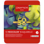 Caran d'ache pastel  la cire neocolor ii aquarelle 'lush'