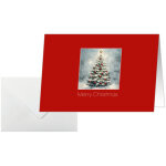 Carte de no�l 'classic christmas', 115 x 170 mm