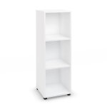Casier de bureau individuel flex'office 3 cases - blanc