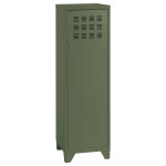Casier mtal burocolor l. 40 x p. 40 x h. 133 cm - vert