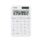 Casio calculatrice de bureau ms - 20yc - 12 chiffres - grand �cran - m�moire 3 touches - blanc