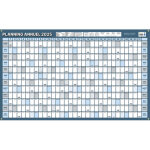 Cbg planning annuel de janvier  dcembre, effaable  sec, 60x99cm, 4 ?illets