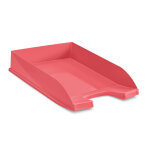 Cep corbeille � courrier first a4 - bac superposable - rouge coquelicot