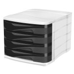 Cep module de classement 4 tiroirs ellypse owa 394 r - noir