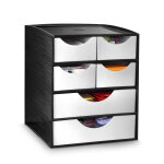 Cep module de rangementtakeabreak, 2grands compartiments + 4petits, 186x185x230mm, polystyrne, ...