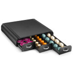 Cep porte - capsules take a break, 3 tiroirs, polystyrne, noir