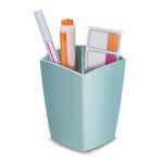 Cep pot � crayons riviera - 2 compartiments - vert d'eau