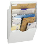 Cep pr�sentoir mural reception 153 - blanc