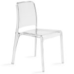 Chaise de runion & visiteur poster polycarbonate - transparente