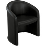 Chauffeuse majic simili cuir - noir Chauffeuse majic simili cuir - noir