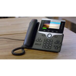 Cisco 8851, tlphone ip, noir, combin filaire, sur bureau / mural, numrique, 12, 7 cm (5') cp - 8851 ...