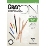 Clairefontaine bloc crayon encollé a5 30f 160g Clairefontaine bloc crayon encollé a5 30f 160g