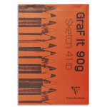 Clairefontaine bloc de croquis graf it format a4 80 pages microperforées 90g Clairefontaine bloc de croquis graf it format a4 80 pages microperforées 90g