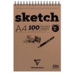 Bloc croquis sketch, a3, 100 feuilles