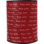 Clairefontaine bolduc sur bobine 'plaisir d'offrir', rouge