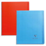 Clairefontaine cahier koverbook piqûre 48 pages seyès petit format 17x22cm. couv polypro opaque assortis. ... Clairefontaine cahier koverbook piqûre 48 pages seyès petit format 17x22cm. couv polypro opaque assortis. ...