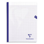 Clairefontaine cahier mimesys brochure cousue 192 pages seys 24x32. couverture polypropylne incolore ...