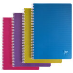 Clairefontaine cahier à spirale linicolor a4 21 x 29, 7 cm - 90g - petits carreaux 5x5 - 180 pages Clairefontaine cahier à spirale linicolor a4 21 x 29, 7 cm - 90g - petits carreaux 5x5 - 180 pages