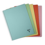 Clairefontaine cahier à spirale linicolor a4 21 x 29, 7 cm - 90g - petits carreaux 5x5 - 180 pages - ... Clairefontaine cahier à spirale linicolor a4 21 x 29, 7 cm - 90g - petits carreaux 5x5 - 180 pages - ...