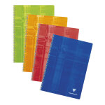 Clairefontaine cahier  spirale metric a4 21 x 29, 7 cm - 90g - petits carreaux 5x5 - 100 pages